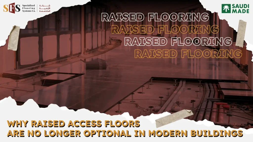 Why Raised Floors Are No Longer Optional in Modern Buildings
