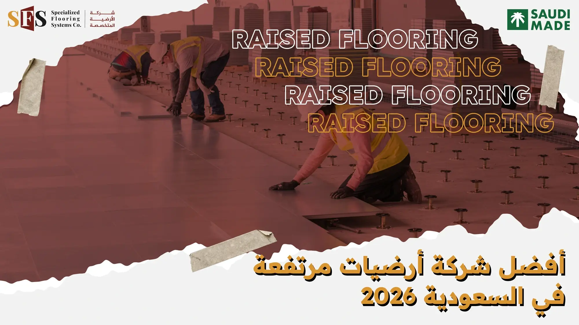 أفضل شركة أرضيات مرتفعة في السعودية 2026 | SFS
