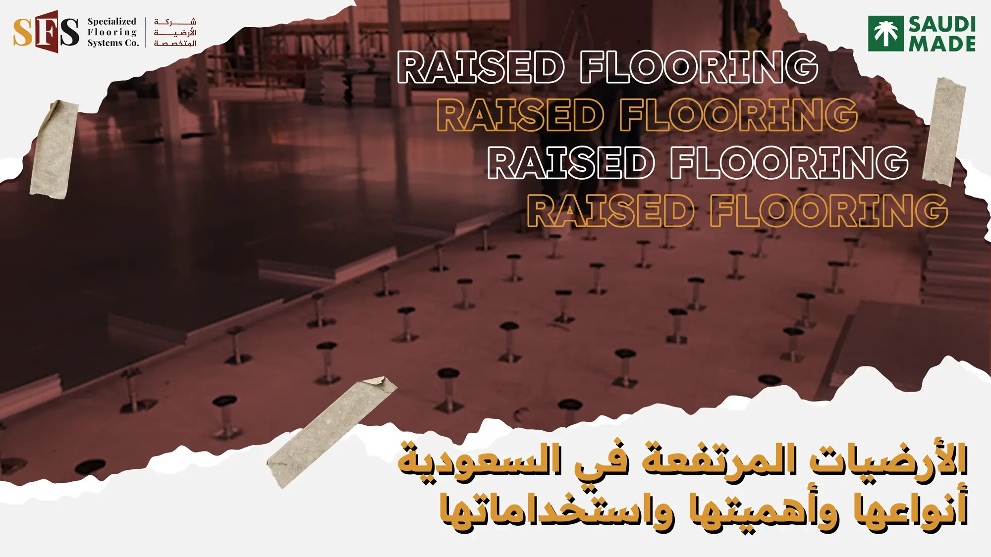 الأرضيات المرتفعة في السعودية - أنواعها وأهميتها واستخداماتها 2026