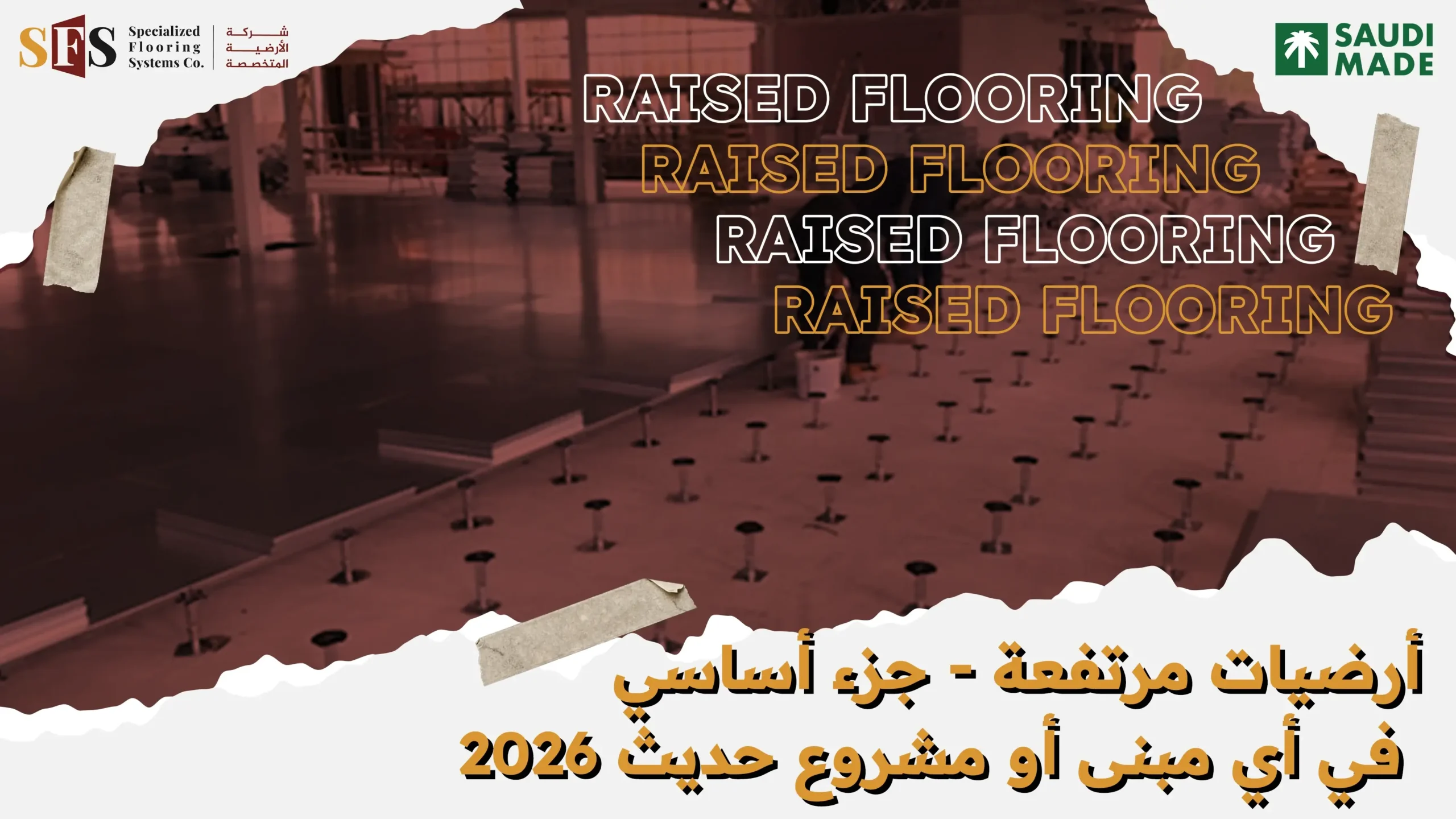 أرضيات مرتفعة - جزء أساسي في أي مبنى أو مشروع حديث 2026