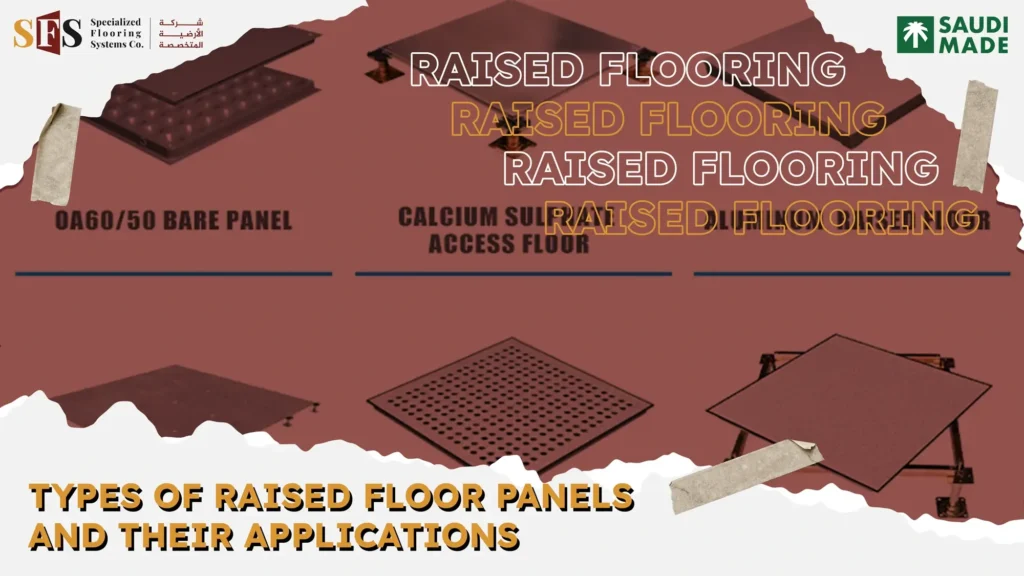 Types of Raised Floor Panels and Their Applications